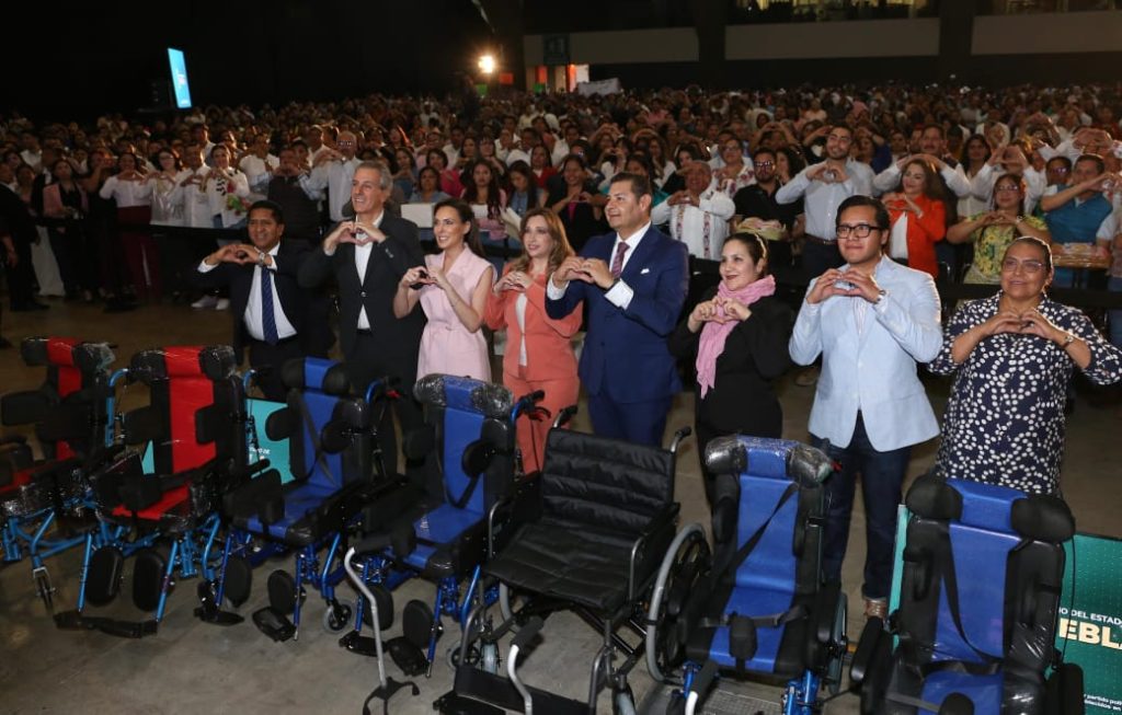 Alimentación sana para las y los niños de Puebla