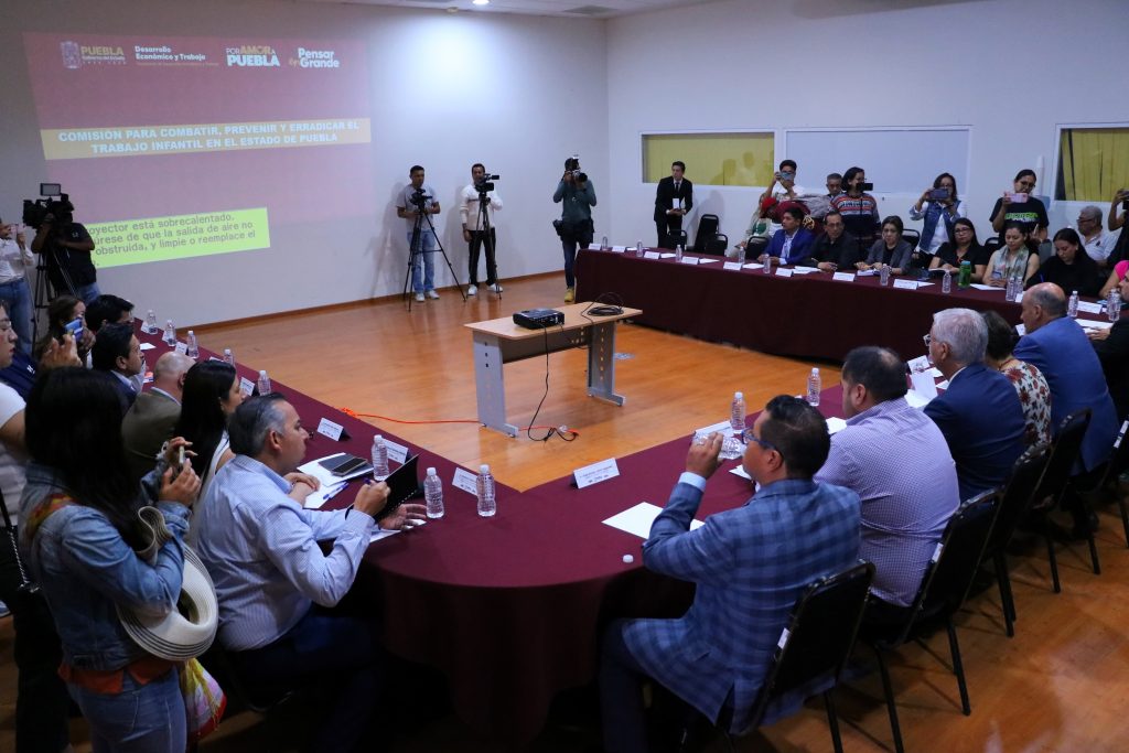 Coordina gobierno estatal acciones para abatir el trabajo infantil